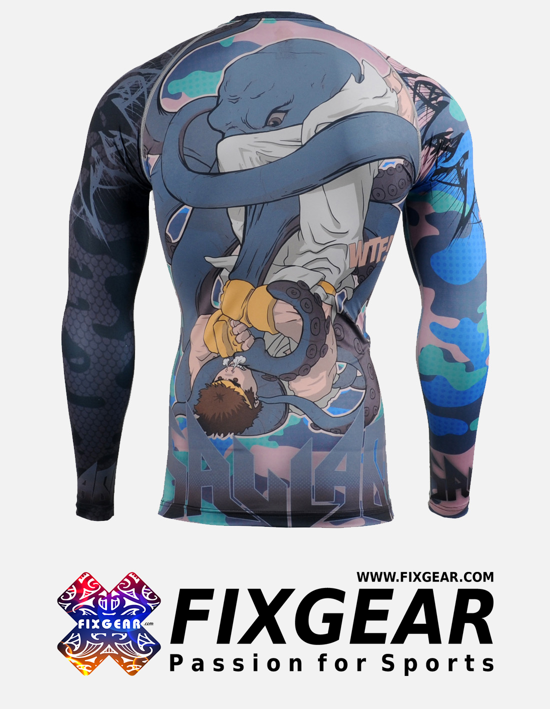 FIXGEAR CFL-H5-C Custom Compression Shirts - Image 2