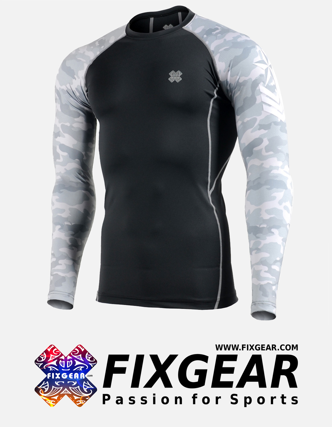 Long Sleeve Compression Shirt for Biking
