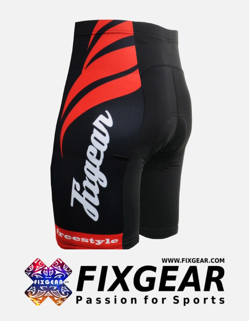 FIXGEAR ST-12 Mens Padded Cycling Shorts - Image 2